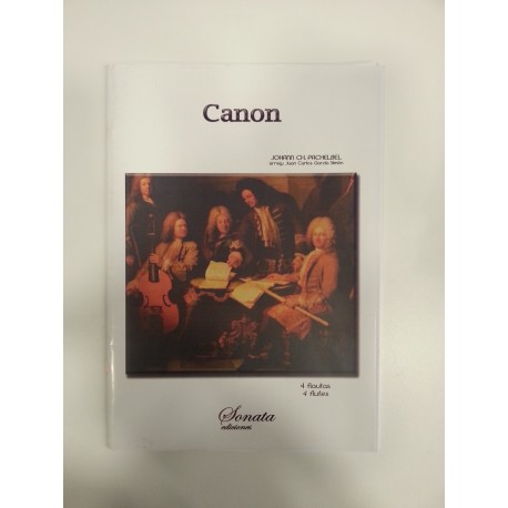 CANON. PACHELBEL . 4 FLAUTAS