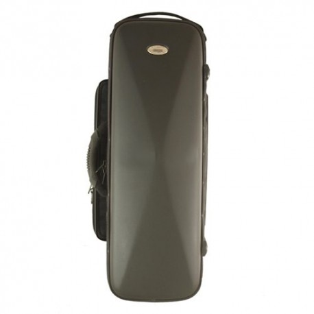 ESTUCHE SAXO SOPRANO TM FIBER NEGRO MATE