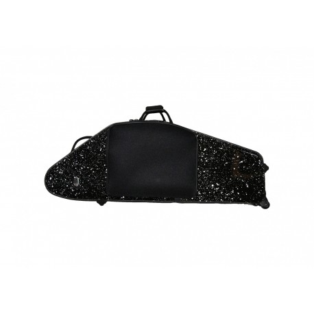Estuche Saxo Barítono La-Si.b Fibra NEGRO