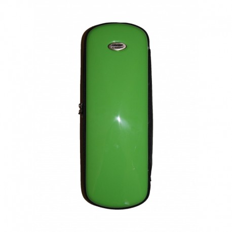 ESTUCHE FLAUTA FLAUTIN TM FIBER MINI VERDE BRILLO