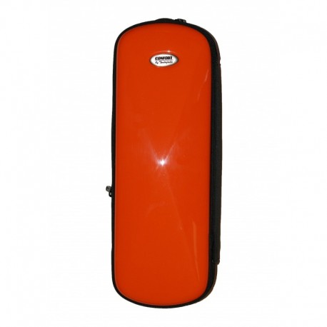 ESTUCHE FLAUTA FLAUTIN TM FIBER MINI ROJO BRILLO
