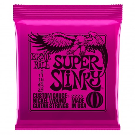 Ernie Ball 2223 - Juego de cuerdas para guitarras eléctricas