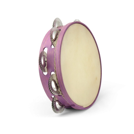 PANDERETA TEÑIDA VIOLETA 9 PARES