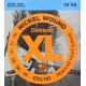 Juego de cuerdas para guitarra eléctrica de níquel, 010' - 046'