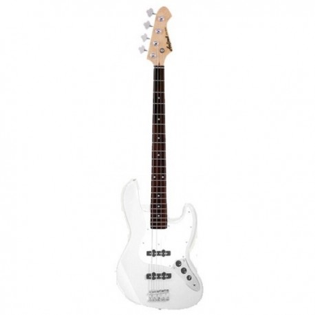 Bajo "ARIA" STB-JB Jazz Bass Blanco