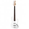 Bajo "ARIA" STB-JB Jazz Bass Blanco