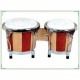 Bongos JINBAO 6.5" x 7.5" Parche Piel