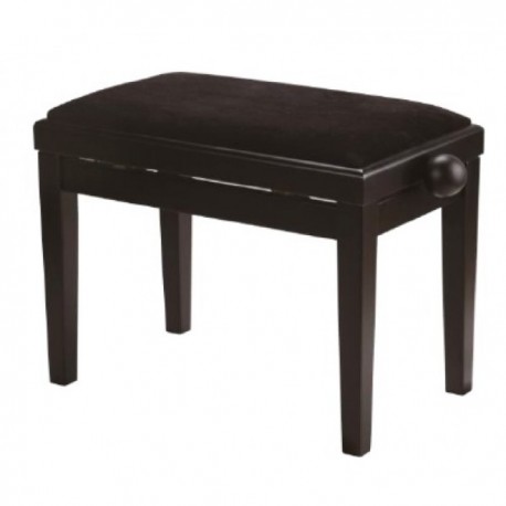 BANQUETA REGULABLE PARA PIANO NEGRO MATE