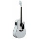 GUITARRA ACÚSTICA DAYTONA A411CE ELECTRIFICADA BLANCA