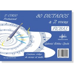 Dictados 6º 80 a 2 Voces (2º Grado Medio) (Inc.CD)