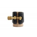 Abrazadera Clarinete Sib Wood Stone Kodama II Cuero negra