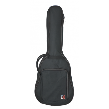 FUNDA EK BAGS GUITARRA ACÚSTICA 10MM NEGRA