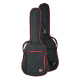 FUNDA EK BAGS GUITARRA ACÚSTICA 10MM ROJA