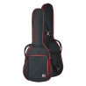 FUNDA EK BAGS GUITARRA ACÚSTICA 10MM ROJA
