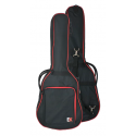 FUNDA EK BAGS GUITARRA ACÚSTICA 15MM ROJA