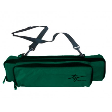 Funda flauta y flautin verde pata do