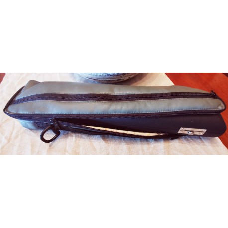 Funda flauta + estuche madera pata do