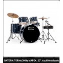 BATERIA TORNADO BY MAPEX 20" AZUL