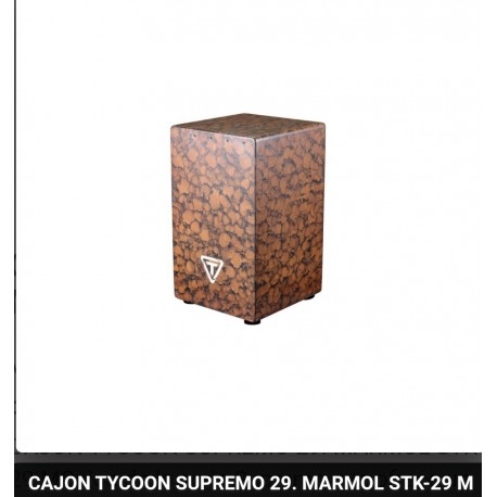 CAJON TYCOON SUPREMO 29. MARMOL STK-29 M