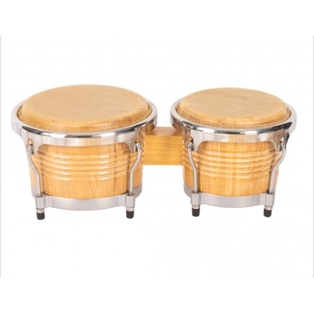 Bongos "JINBAO" 7,5" x 8,5" Parche Piel