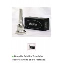 Boquilla Schilke Trombón Tubería Ancha 55-50 Plateada