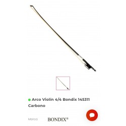 ARCO DE FIBRA DE CARBONO PARA VIOLÍN BONDIX 4/4