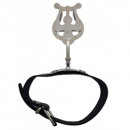 Atril De Marcha Samba Flauta Travesera Brazalete Piel