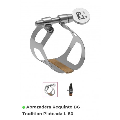 ABRAZADERA BG. L80. REQUINTO