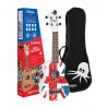 Ukelele Soprano Octopus UK-205UJW Union Jack Blanca