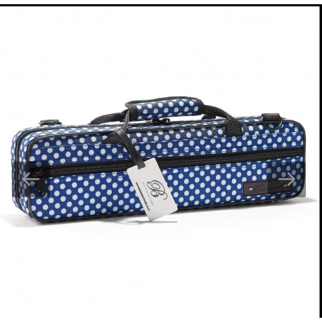 Estuche flauta beaumont azul