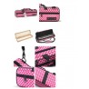 Estuche flauta beaumont pink polka dot