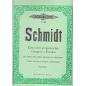 SCHMIDT Ejercicios preparatorios: arpegios y escalas en todos los tonos mayores y menores, para piano, op. 16
