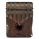 KALIMBA DE ACACIA DE 21 NOTAS NATURAL BRILLO