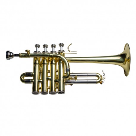 Trompeta Piccolo Taylor Collins TCTR-477 Lacada Sib/La