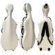Estuche Cello 4/4 TCM TCCC-PC01 blanco texturizado