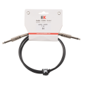 CABLE EK AUDIO JACK-JACK RECTOS PARA GUITARRA 1 M