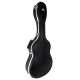 ESTUCHE EK PARA GUITARRA CLÁSICA DE ABS Y CARBONO NEGRO