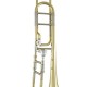 Trombon Tenor Sib/Fa Bach 42BO Lacado