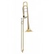 Trombon Tenor Sib/Fa Bach 42BO Lacado