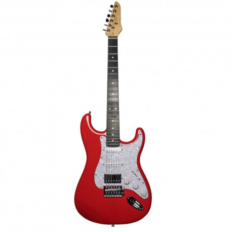 Guitarra Eléctrica Bones B-HSS Red