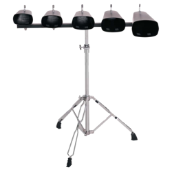 JUEGO DE 5 CENCERROS JINBAO METAL CON SOPORTE