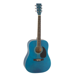 GUITARRA ACÚSTICA DAYTONA A411 AZUL BRILLO