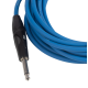 CABLE EK AUDIO PARA GUITARRA JACK RECTO-ACODADO 3M AZUL
