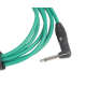 CABLE EK AUDIO PARA GUITARRA JACK RECTO-ACODADO 3M VERDE