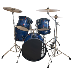 BATERÍA JINBAO BOMBO 22" AZUL