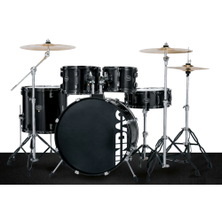 BATERÍA JINBAO BOMBO DE 20" NEGRO METALIZADO