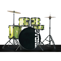 BATERIA TORNADO BY MAPEX 22".ROJO